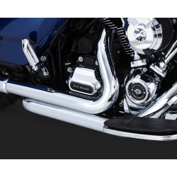 PartzBiz HD VH-17651 - Vance & Hines 17651 ท่อ Chrome Dresser Dual Head สำหรับ Harley 17-Up Milwaukee M8 PartzBiz HD VH-17651 - Vance & Hines 17651 ท่อ Chrome Dresser Dual Head สำหรับ Harley 17-Up Milwaukee M8