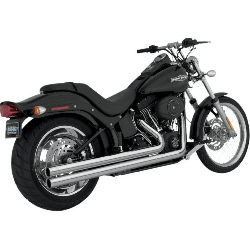 PartzBiz HD: 4400832-Vance & Hines Big Shot Long Exhaust for 86-11 Harley Softail | 17923