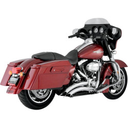 PartzBiz HD VH-26042 - Vance & Hines 26042 Chrome Big Radius 2 into 2 Exhaust 09-16 Harley Touring PartzBiz HD VH-26042 - Vance & Hines 26042 Chrome Big Radius 2 into 2 Exhaust 09-16 Harley Touring