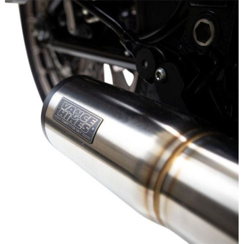 PartzBiz HD: 4400808-Vance & Hines 27331 Stainless Hi-Output 2-into-1 Exhaust System Harley Softail M8 '18+