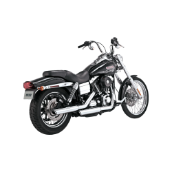 PartzBiz HD VH-16838 - Vance & Hines 3" Round Twin Slash Slip-On Chrome Mufflers 4 Harley 91-09 FXD Models | 16838 PartzBiz HD VH-16838 - Vance & Hines 3" Round Twin Slash Slip-On Chrome Mufflers 4 Harley 91-09 FXD Models | 16838