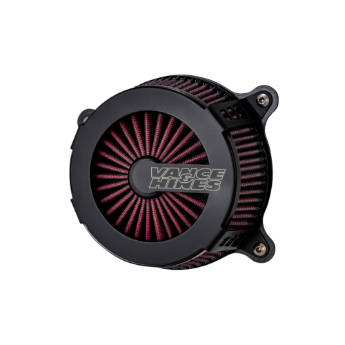 PartzBiz HD: 4400787-Vance & Hines 40367 สีดำ VO2 Cage Fighter Air Intake Harley Big Twin T/C 00-17 | 40367