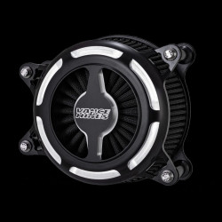 PartzBiz HD VH-40393 - Vance & Hines 40393 สีดำ Contrast VO2 Blade Air Intake Harley Twin Cam TBW 08-17 | 40393 PartzBiz HD VH-40393 - Vance & Hines 40393 สีดำ Contrast VO2 Blade Air Intake Harley Twin Cam TBW 08-17 | 40393
