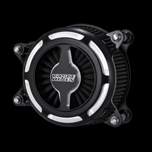 PartzBiz HD: 4400789-Vance & Hines 40393 สีดำ Contrast VO2 Blade Air Intake Harley Twin Cam TBW 08-17 | 40393