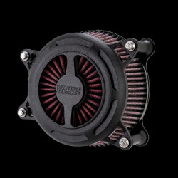 PartzBiz HD VH-42349 - Vance & Hines 42349 สีดำ VO2 Blade Billet Air Intake Harley XL Sportster 91-22 | 42349