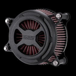 PartzBiz HD VH-42359 - Vance & Hines 42359 สีดำ VO2 X Billet Air Intake Harley XL Sportster 91-22 | 42359