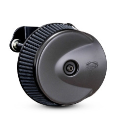 PartzBiz HD VH-42371 - Vance & Hines 42371 สีดำ VO2 Stingray Air Intake Cleaner Harley Milwaukee 8 M8 | 42371