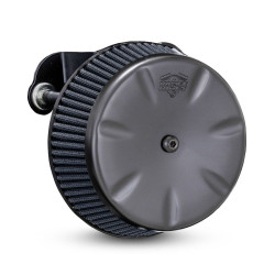 PartzBiz HD VH-42377 - Vance & Hines 42377 สีดำ VO2 Eliminator เครื่องดูดอากาศ Harley Twin Cam TBW | 42377