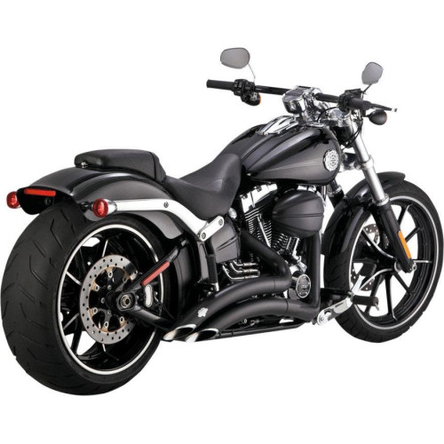 PartzBiz HD: 4400754-Vance & Hines 46065 Black Big Radius 2-2 Exhaust 13-16 Harley Softail Breakout Custom Chopper Bike Performance Muffler Headers Aftermarket Power Loud 2.5" 2-1/2 Inch Pipes 46065 18001627 1800-1627 VH0134 PartzBiz HD: 4400754-Vance & Hines 46065 Black Big Radius 2-2 Exhaust 13-16 Harley Softail Breakout Custom Chopper Bike Performance Muffler Headers Aftermarket Power Loud 2.5" 2-1/2 Inch Pipes 46065 18001627 1800-1627 VH0134