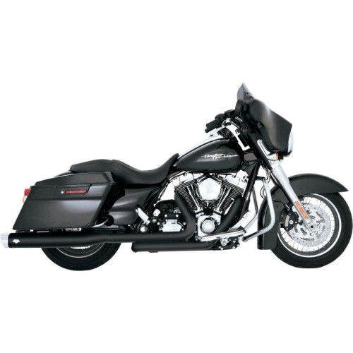 PartzBiz HD: 4400724-Vance & Hines 46752 Black Headpipes Dresser Duals Exhaust 09-16 Harley Touring FLH/X PartzBiz HD: 4400724-Vance & Hines 46752 Black Headpipes Dresser Duals Exhaust 09-16 Harley Touring FLH/X