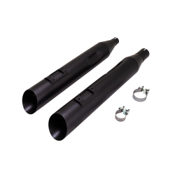 PartzBiz HD VH-46764 - Vance & Hines 46764 Black Backslash 4.5 Slip On Mufflers Harley M8 FLH PartzBiz HD VH-46764 - Vance & Hines 46764 Black Backslash 4.5 Slip On Mufflers Harley M8 FLH