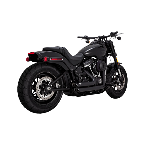 PartzBiz HD: 4400736-Vance & Hines 47333 Shortshots Staggered Exhaust Matte Black Harley M8 Softail PartzBiz HD: 4400736-Vance & Hines 47333 Shortshots Staggered Exhaust Matte Black Harley M8 Softail