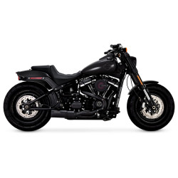 PartzBiz HD VH-47331 - Vance & Hines Black Hi-Output 2-into-1 Exhaust System Harley Softail M8 18-Up PartzBiz HD VH-47331 - Vance & Hines Black Hi-Output 2-into-1 Exhaust System Harley Softail M8 18-Up