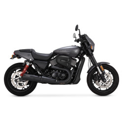 PartzBiz HD VH-47943 - Vance & Hines 47943 Black Hi Output 4" Slip-Ons Mufflers 15-19 Harley Street 750 18011233 47943 1801-1233 PartzBiz HD VH-47943 - Vance & Hines 47943 Black Hi Output 4" Slip-Ons Mufflers 15-19 Harley Street 750 18011233 47943 1801-1233