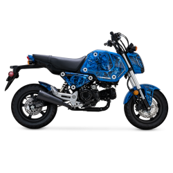 PartzBiz HD VH-48237 - Vance & Hines 48237 Black Upsweep Slip-On Muffler Honda Grom MSX125 22-Up PartzBiz HD VH-48237 - Vance & Hines 48237 Black Upsweep Slip-On Muffler Honda Grom MSX125 22-Up