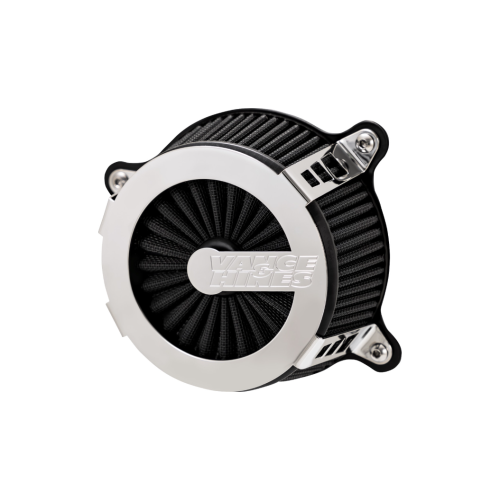 PartzBiz HD: 4400680-Vance & Hines 70357 Chrome VO2 Cage Fighter Air Intake Harley Big Twin T/C 00-17 | 70357
