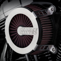 PartzBiz HD VH-70366 - Vance & Hines 70366 แปรง VO2 Cage Fighter Air Intake Harley Milwaukee 8 M8 FL FX | 70366