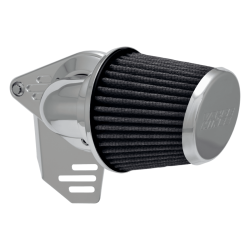 PartzBiz HD VH-71061 - Vance & Hines 71061 Chrome VO2 Falcon เครื่องฟอกอากาศ Harley Milwaukee 8 M8 FLH FX | 71061