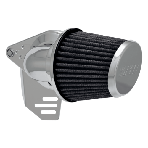 PartzBiz HD: 4400693-Vance & Hines 71061 Chrome VO2 Falcon เครื่องฟอกอากาศ Harley Milwaukee 8 M8 FLH FX | 71061