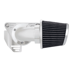 PartzBiz HD VH-71065 - Vance & Hines 71065 Chrome VO2 Falcon เครื่องฟอกอากาศ Harley TBW Twin Cam FLH Softail | 71065