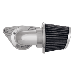 PartzBiz HD VH-71067 - Vance & Hines 71067 Chrome VO2 Falcon เครื่องฟอกอากาศ Harley Big Twin Cam 00-17 | 71067