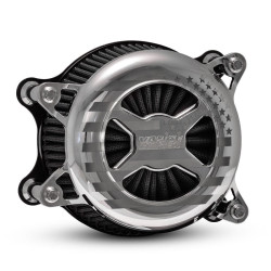 PartzBiz HD VH-72045FG - Vance & Hines 72045FG Chrome VO2 America Billet เครื่องกรองอากาศ Harley M8 | 72045FG