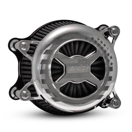 PartzBiz HD: 4400639-Vance & Hines 72339FG Chrome VO2 อเมริกา Billet Air Intake Cleaner Harley XL 91-22 | 72339FG PartzBiz HD: 4400639-Vance & Hines 72339FG Chrome VO2 อเมริกา Billet Air Intake Cleaner Harley XL 91-22 | 72339FG