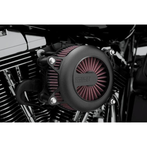 PartzBiz HD: 4400624-Vance & Hines Black VO2 Rogue Stage 1 เครื่องฟอกอากาศ Harley Twin Cam 01-17 | 40073