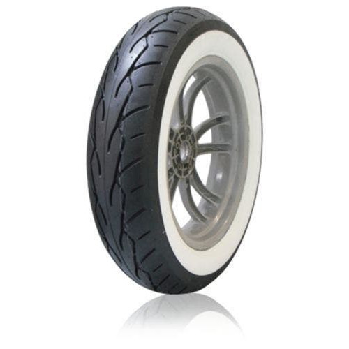PartzBiz HD: 4400578-Vee Rubber 130/50/B23 Vrm-302 ยางหน้า Twin White Wall