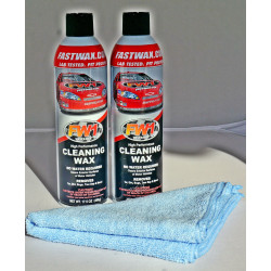 PartzBiz HD FW1X2MF 1 - Waterless Wash & Wax Fastwax สเปรย์ FW1 สามารถขจัดคราบสกปรกจากน้ำมันดิน 2 แพ็ค - FW1 PartzBiz HD FW1X2MF 1 - Waterless Wash & Wax Fastwax สเปรย์ FW1 สามารถขจัดคราบสกปรกจากน้ำมันดิน 2 แพ็ค - FW1