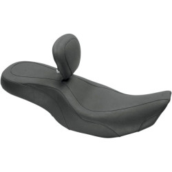 PartzBiz HD MD79499 - Mustang Wide Tripper Seat พร้อมพนักพิงคนขับสำหรับ Harley FLHX FLHR 97-07 | 79499 PartzBiz HD MD79499 - Mustang Wide Tripper Seat พร้อมพนักพิงคนขับสำหรับ Harley FLHX FLHR 97-07 | 79499