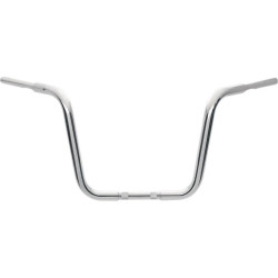 PartzBiz HD DS06010779 - Wild 1 Chubby WO502 12.5 ” Ape Hanger Bar Chrome Harley FLHR FXD FLST FXST