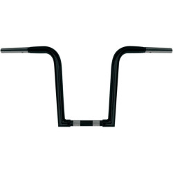 PartzBiz HD DS06013156 - Wild 1 One Chubby Blackout 12 ” แฮนด์ Outlaw'Z Ape Hanger สำหรับรุ่น Harley | WO612B