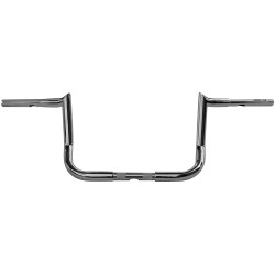 PartzBiz HD DS06014688 - Wild 1 One Chubby Chrome 10 ” Ape Hanger Bagger Reaper แฮนด์บาร์ Harley 96up FLH | WO590