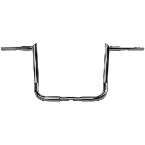 PartzBiz HD: 4400489-Wild 1 One Chubby Chrome 14 ” Ape Hanger Bagger Reaper แฮนด์บาร์ Harley 96up FLH | WO594