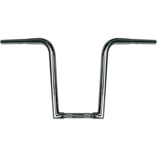 PartzBiz HD: 4400491-Wild 1 One Chubby Chrome 14 ” แฮนด์ Outlaw'Z Ape Hanger สำหรับรุ่น Harley | WO614
