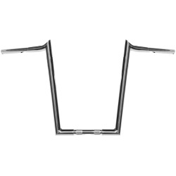 PartzBiz HD DS06014686 - Wild 1 One Chubby Chrome 16 ” Ape Hanger Reaper แฮนด์บาร์ Harley FLTR FLHR Dyna | WO586
