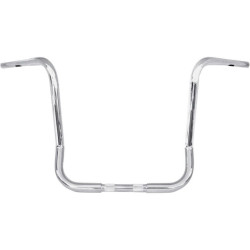 PartzBiz HD DS06011053 - Wild 1 One Chubby Chrome WO576 แฮนด์ Rise Bagger 14 นิ้ว 96-16 FLH/T | WO576