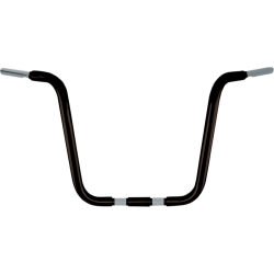 PartzBiz HD DS06015666 - Wild 1 One WO568B สีดำ 14 ” Chubby Ape Hanger 1-1/4 ” บาร์ Harley Springer 90-11