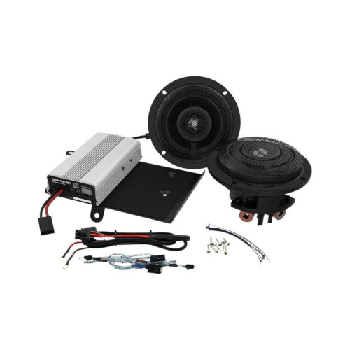 PartzBiz HD: 4400472-ชุดลำโพง Wild Boar Audio 400 วัตต์ 6.5 นิ้ว Harley Touring FLH/T 14-20