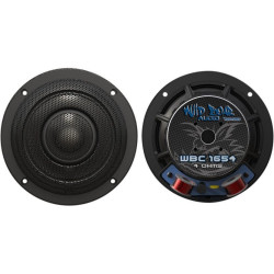 PartzBiz HD DS44050457 - Wild Boar Audio โดย Hogtunes 200 วัตต์ 6.5” 4 Ohm Fairing Speakers Harley Batwing | WBC 1654