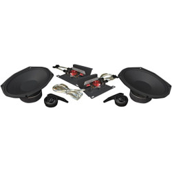 PartzBiz HD DS44050458 - Wild Boar Audio by Hogtunes 300 วัตต์ 6x9 4 โอห์มลำโพงสำหรับ 14-17 ฝาปิดลำโพง | WBS1694