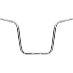 PartzBiz HD DS06010780 - Wild One Chubby 1 1/4 ” Chrome 14 ” Ape Hanger แฮนด์บาร์ Harley FLHR | WO572