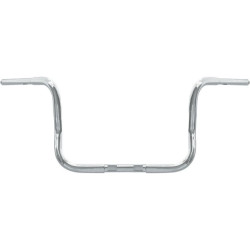 PartzBiz HD DS06011995 - Wild 1 One Chubby Chrome WO578 แฮนด์ Rise Bagger 10” 96-16 FLH/T | WO578