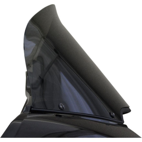PartzBiz HD: 4400425-เสื้อกั๊กกันลม 12” กระจกบังลม Dark Smoke Flip Design Harley Road Glide FLTRX 15-16 | 68-1240