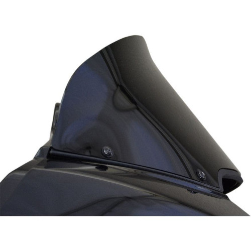 PartzBiz HD: 4400428-Wind Vest 9 ” Black Flip Design Windshield สำหรับ Harley Road Glide FLTRX 15-16 | 68-9030