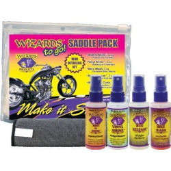 PartzBiz HD TR531952 - Wizards Saddle Pack Cleaner kit Perfect for Harley or Metric Saddlebags - 22480 PartzBiz HD TR531952 - Wizards Saddle Pack Cleaner kit Perfect for Harley or Metric Saddlebags - 22480