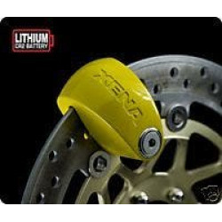 PartzBiz HD WP56-9661 - Xena Yellow Motorcycle Disc Lock XX6 6MM Pin 120DB | 100102 PartzBiz HD WP56-9661 - Xena Yellow Motorcycle Disc Lock XX6 6MM Pin 120DB | 100102