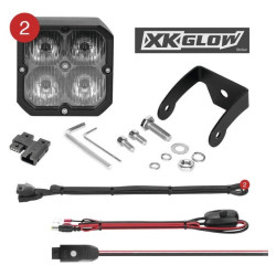 PartzBiz HD XK-XK065001-D-KIT - ไฟขับ XK Glow C3 Cube พร้อมชุดไฟ RGB Accent XK065001-D-KIT PartzBiz HD XK-XK065001-D-KIT - ไฟขับ XK Glow C3 Cube พร้อมชุดไฟ RGB Accent XK065001-D-KIT