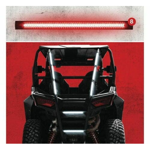 PartzBiz HD: 4400257-XK Glow Plug-And-Play Emergency Strobe Light Series สีแดง 8 ชิ้น XK052002-8R